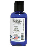 Earthly Body Waterslide Lubricant 1 Oz Bottles Basket of 30 displayed in a 1 Oz blue bottle with label.