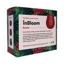 Inbloom Rosales Sucking Vibrator packaging showcasing rose-inspired design and features for clitoral pleasure.