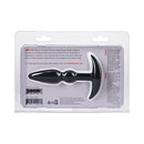 Tantus Perfect Plug Anal Plug Onyx packaging with product details and features listed on the back.