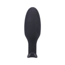 Tantus Ryder Silicone Anal Plug Onyx, intermediate shape for comfortable extended wear and satisfying fullness.