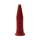 Tantus Inner Band Trainer 9 Inch Silicone Anal Dildo Ruby in a sleek red design, perfect for advanced anal training.