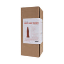 Tantus Inner Band Trainer 9 Inch Silicone Anal Dildo Ruby packaging in True Blood Red with product details.