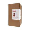 Tantus The Pawn XL Silicone Dildo Ruby packaging featuring product details and specifications.