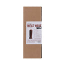 Tantus Meat Wave Firm Anal Plug Garnet packaging showcasing the product specifications and features.