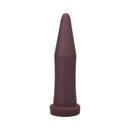 Tantus Inner Band Trainer Firm Dildo Garnet - designed for anal training and experienced users.