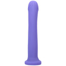 Tantus Hook 9.25 Inch Silicone Dildo Twilight in purple, designed for versatile vaginal and anal play.