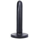 Tantus Silk Small Silicone Dildo Onyx, a sleek and smooth black silicone dildo for enhanced pleasure.