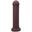 Tantus Amsterdam Firm Dildo Garnet in garnet silicone, designed for intense sensations and experienced users.