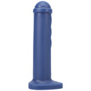 Tantus Amsterdam Junior Soft Dildo Ocean Blue, a sculpted soft toy in deep ocean blue, resembling iconic Amsterdammertjes.