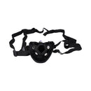 Tantus Vamp Strap-on Harness Kit Lime adjustable velvet harness with vibrating features and secure design.