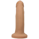 Tantus Mark O2 Semi-realistic Dual Density Dildo Honey in lifelike detail with texture and natural feel.