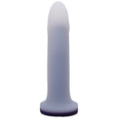 Tantus Flurry O2 Dual Density G-spot Dildo Twilight in tapered design for G-spot stimulation.