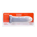 Tantus Cush O2 Dual Density G-spot Dildo Twilight in its packaging, featuring ultra-premium silicone design.