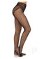 French Crotch Fishnet Tight Heart Os Blk-1