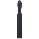 Tantus Wham Bam 15 Inch Silicone Paddle Onyx in sleek black silicone design for intense impact.