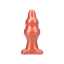 Tantus Severin Medium Super Soft Anal Plug Copper, a two-tiered anal trainer designed for comfort and gradual progression.