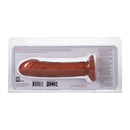 Tantus Vamp Super Soft Dildo Copper packaging showcasing realistic design and premium silicone material.
