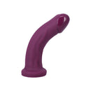 Tantus Adam Super Soft Semi-realistic Dildo Currant showcasing a natural design with subtle vein detailing.