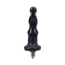 Tantus Protouch Vibrating G-spot And Prostate Massager Black showing distinct curves for targeted pleasure.