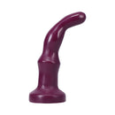 Tantus Protouch G-spot And Prostate Dildo Currant, a compact finger-shaped silicone toy for G-spot and prostate stimulation.