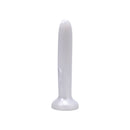 Tantus Leisure Vibrating Dildo Pearl with smooth silicone design for intimate exploration.