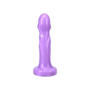 Tantus Goddess 6.25 Inch Vibrating Dildo Lavender showcasing elegant curves and premium silicone material.