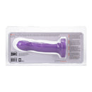 Tantus Goddess 6.25 Inch Vibrating Dildo Lavender packaging with information and product details.