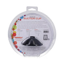 Tantus Suction Cup Attachment Onyx packaging featuring instructions and black suction cup design.