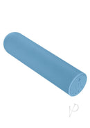 Turbo Buzz Rechargeable Rounded Bullet Blue compact stimulator for discreet pleasure.
