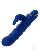 Jack Rabbit Signature Wave Motion Rabbit Vibrator Blue with dual-stimulation design and wave motion technology.