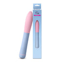 FemmeFunn FFIX Bullet XL Waterproof Slimline Vibrator Pink in packaging, showcasing its sleek retro-inspired design.