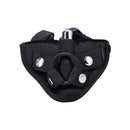 Tantus Bend Over Beginner Strap-on Harness Kit Onyx adjustable harness with O-ring and secure fit for strap-on play.