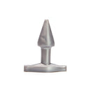 Tantus Stud Silicone Anal Plug Silver