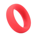 Tantus Advanced C-Ring 1.75 Inch Crimson silicone cock ring for enhanced arousal and climax intensity.