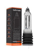 Bathmate Hydromax8 Penis Pump Clear, hydro vacuum pump designed for consistent pressure and improved blood flow.
