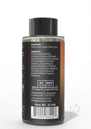 Me and You Pheromone Massage Oil Lust in Paradise 2 Oz bottle with ingredients and scent profile.