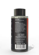 Me and You Pheromone Infused Massage Oil Island Passion 2 Oz bottle with ingredient details and scent profile.