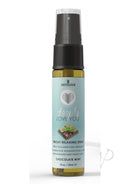 Deeply Love You Throat Relaxing Spray Chocolate Mint 1 Oz, flavored desensitizing throat spray.
