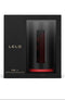 LELO F1S V2 Masturbator Black Red product packaging showcasing innovative male pleasure technology.