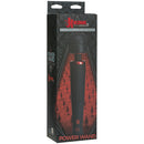 Kink Power Wand Silicone Wand Massager Black packaging featuring ultra-powerful silicone design and branding.