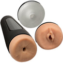 Kink Power Banger Fuck Hole Accessory Pack 10 Piece Kit showing realistic attachments in varied textures.