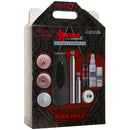 Kink Power Banger Fuck Hole Accessory Pack 10 Piece Kit, featuring stroker kit and accessories for enhanced experiences.