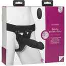 Body Extensions Be Risque 8 Inch Vibrating Strap-On Black
