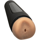 Man Squeeze Ryan Bones ULTRASKYN Ass Stroker Vanilla showcasing realistic detail and textured interior for an authentic experience.