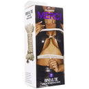 Merci Bind & Tie 6mm Hemp Bondage Rope 30 Feet Natural packaging with model demonstrating use.