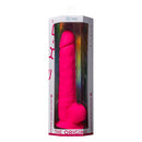 Silex-d The Original Model 1 Dildo 15 Inch Pink in packaging, showcasing its lifelike design and vibrant color.