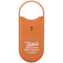 Goodhead Deep Throat Spray To-go Salted Caramel 0.30 Oz packaging design in orange color.