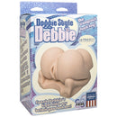 Doggie Style Debbie Ultraskyn Masturbator Vanilla packaging features realistic design and compact size for a lifelike experience.