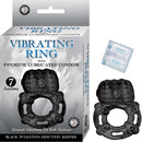 Nasstoys Pulsating Erection Keeper Vibrating Cock Ring Black