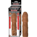 Natural Realskin Uncircumcised Penis Xtender Brown